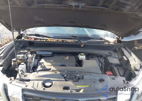 2017 Nissan Pathfinder Platinum из США, поврежденный, VIN 5N1DR2MM1HC670193